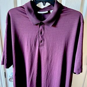Perry Ellis polo. Deep purple color.